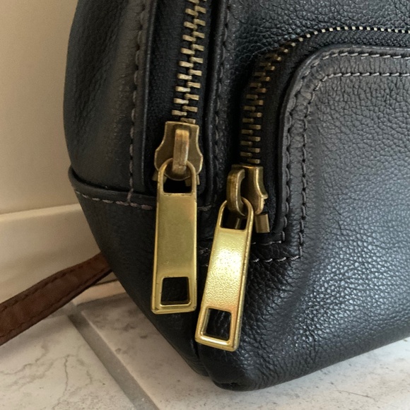 Fossil Mini Genuine Leather Backpack - Picture 7 of 14